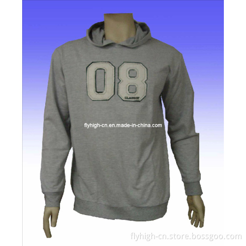 Factory Made High Quality Marle Grey Hoodie Sweater Shirt